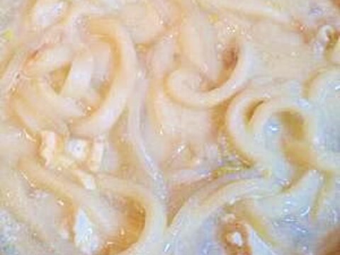 あったまるぅ豆乳豆腐うどん